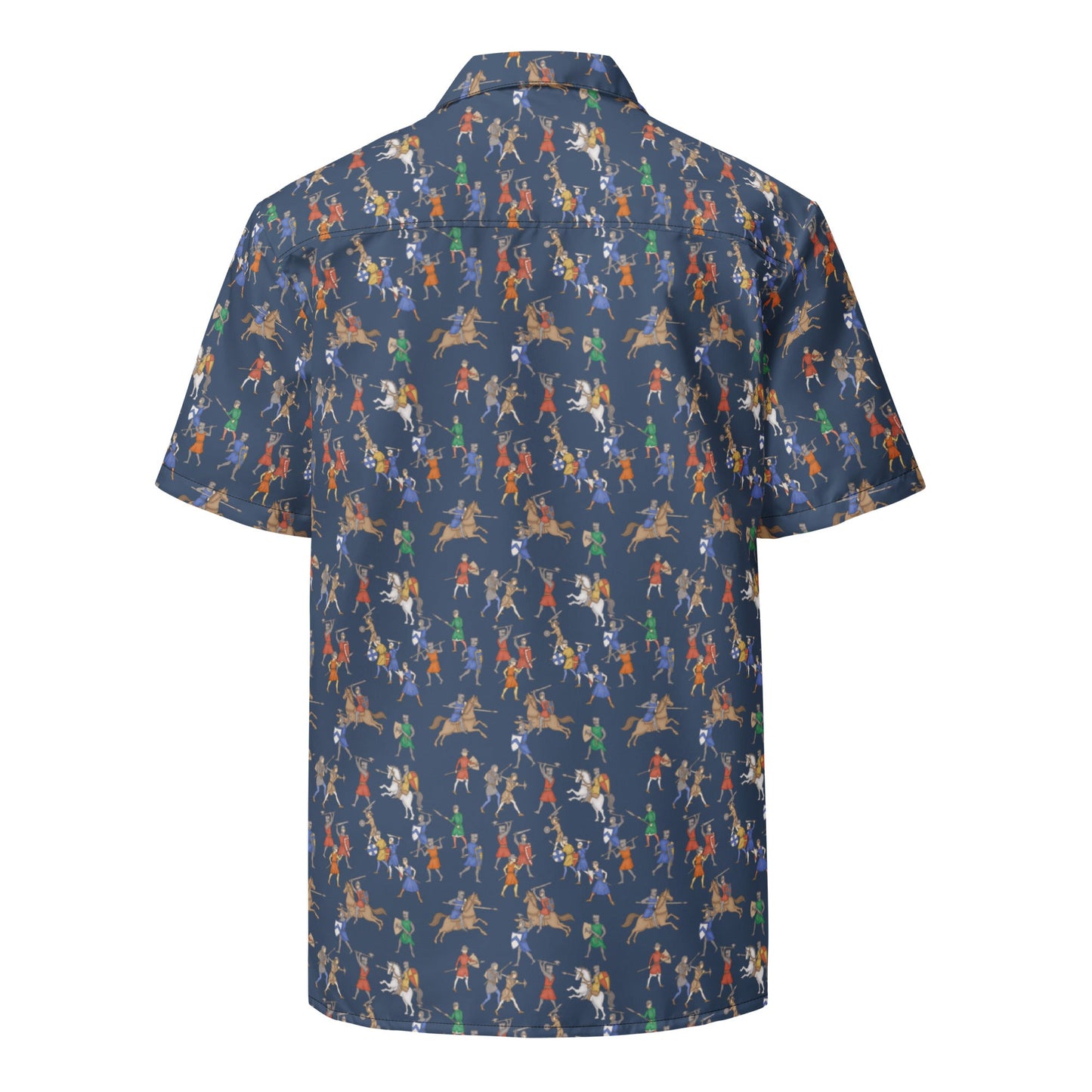 Medieval Battle Button-Up Shirt