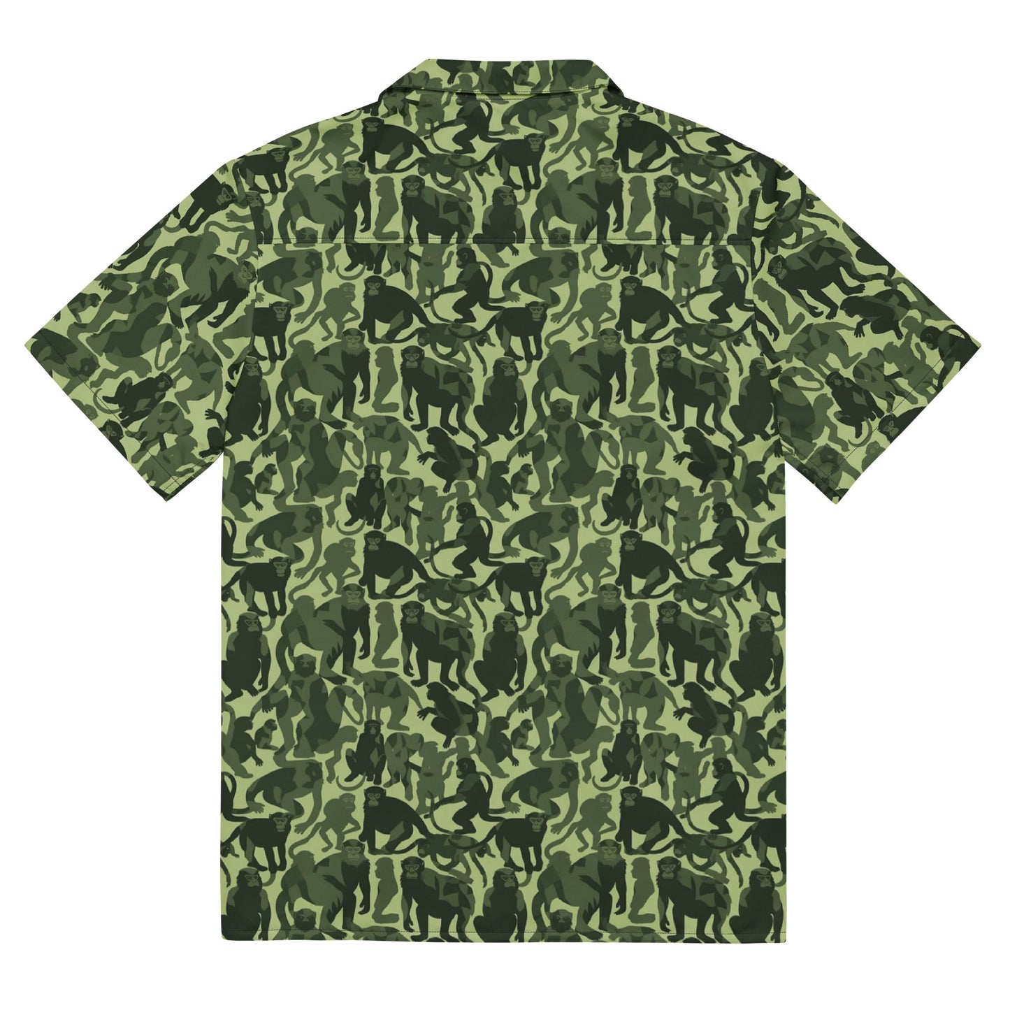 Monkey Business Camo Button Up Shirt