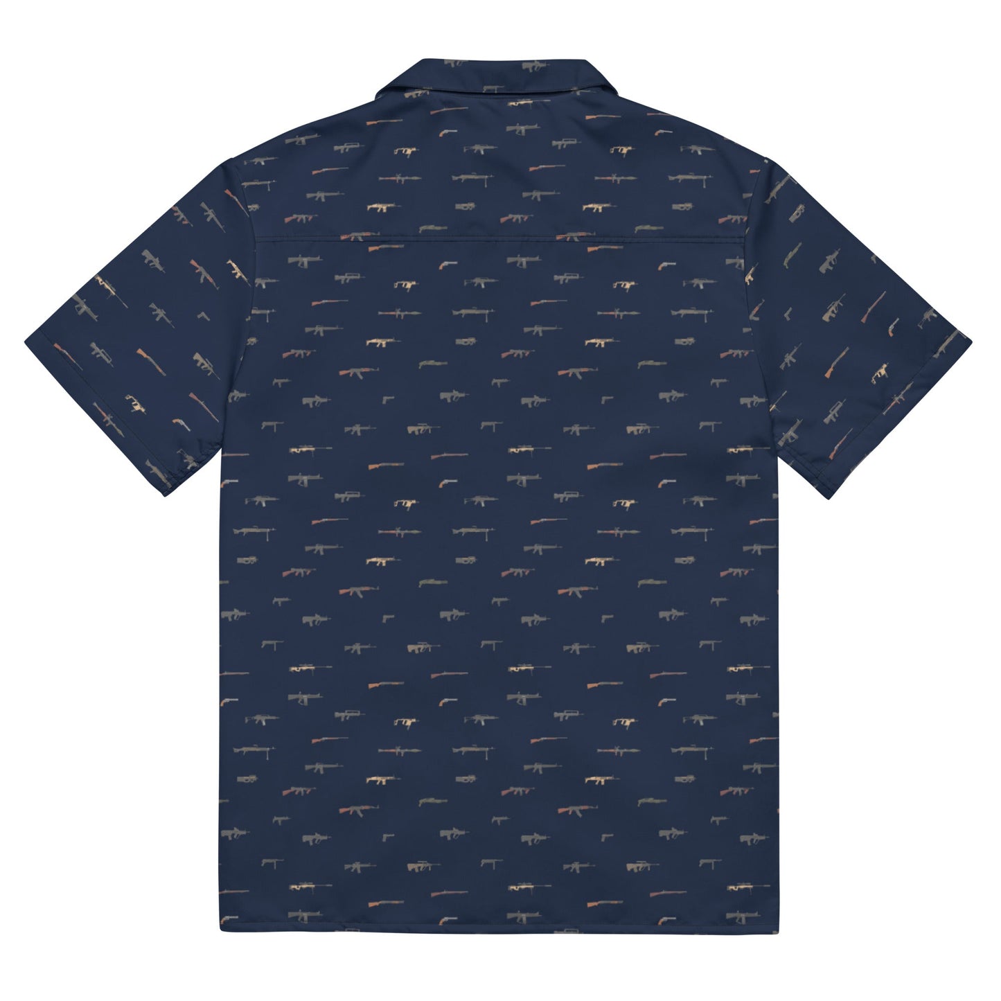 Arsenal Navy Blue Button-Up Shirt