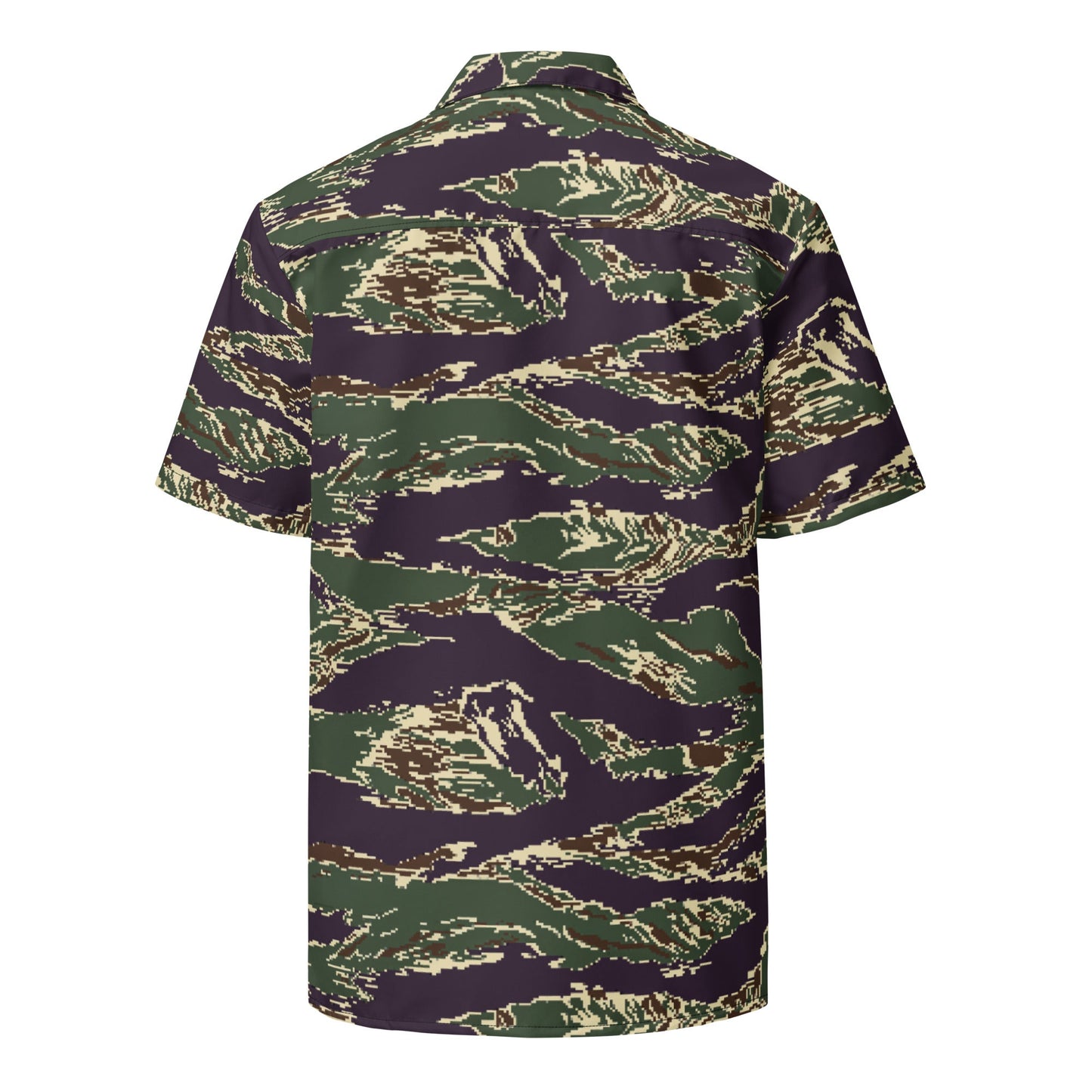 Taiwan Marine Corps Digital Tiger Stripe Camo Button Up Shirt