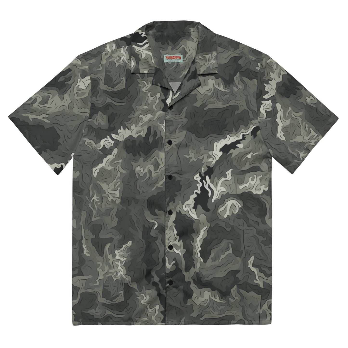 Seaweed Serenade Button-Up Shirt