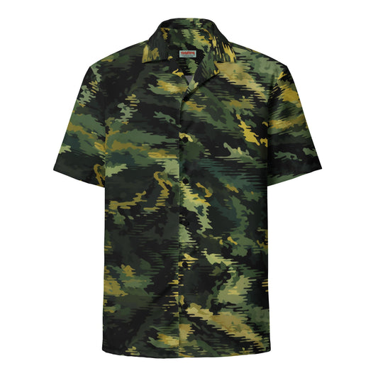 Digital MANPAT Tiger Stripe Button-Up Shirt