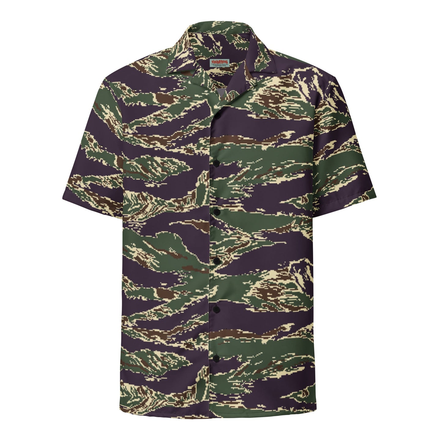 Taiwan Marine Corps Digital Tiger Stripe Camo Button Up Shirt