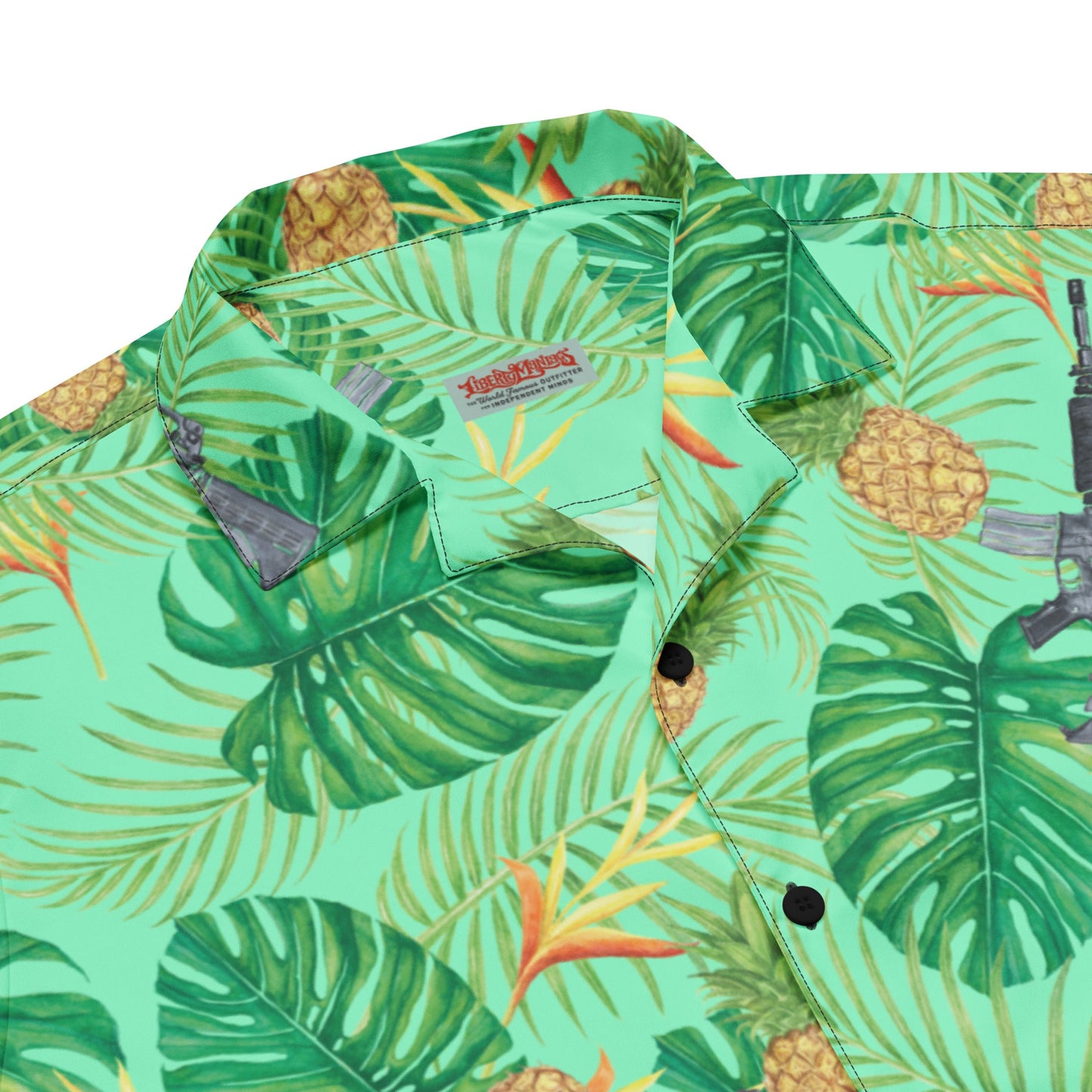 Pineapples and Carbines Hawaiian Shirt