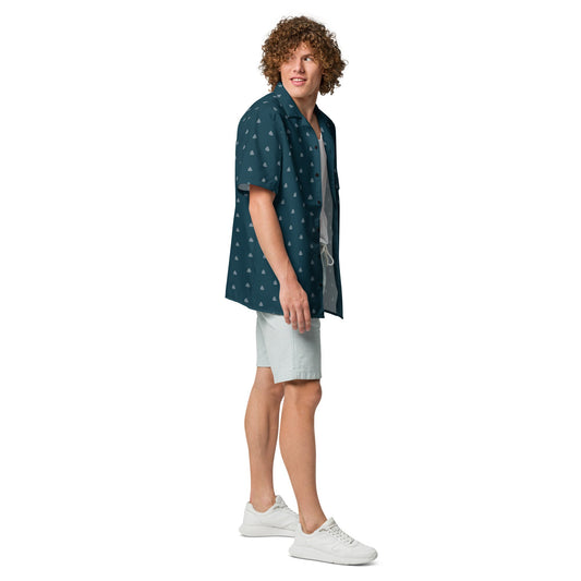Viking Valknut Button-Up Shirt