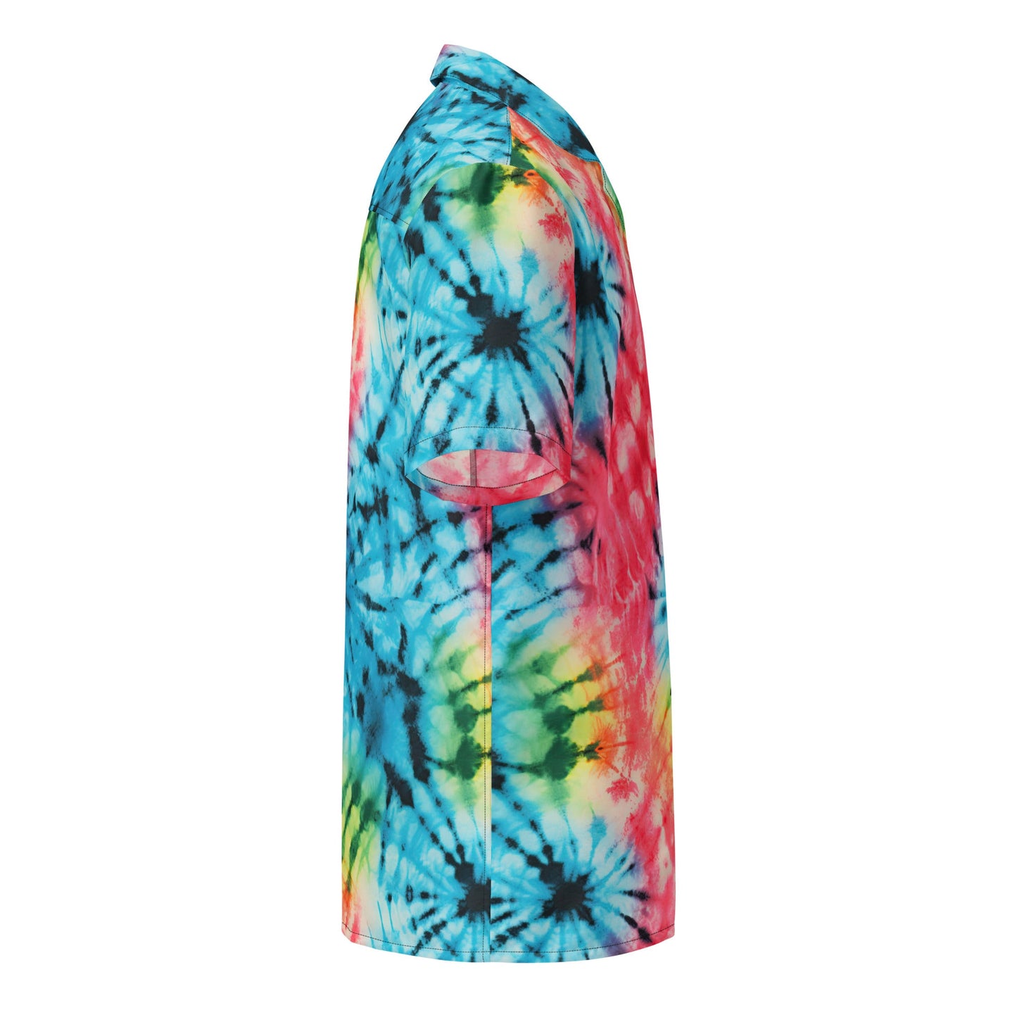 Laurel Canyon Dreamin' Tie Dye Hawaiian Button-Up Shirt