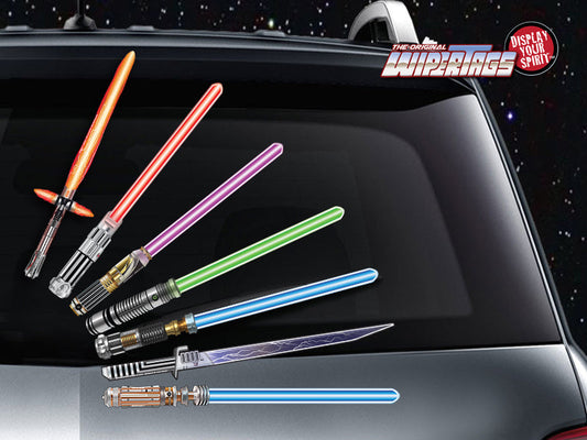WipeSabers *Reflective* Saber WiperTags (7 COLORS)