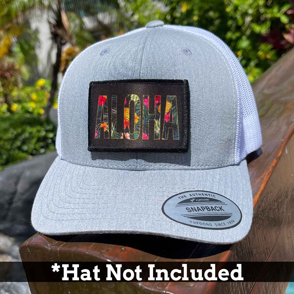 Aloha - Floral - Removable Patch