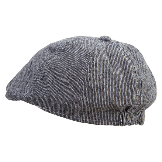 Boy's Thin Pinstripe Ivy Cap