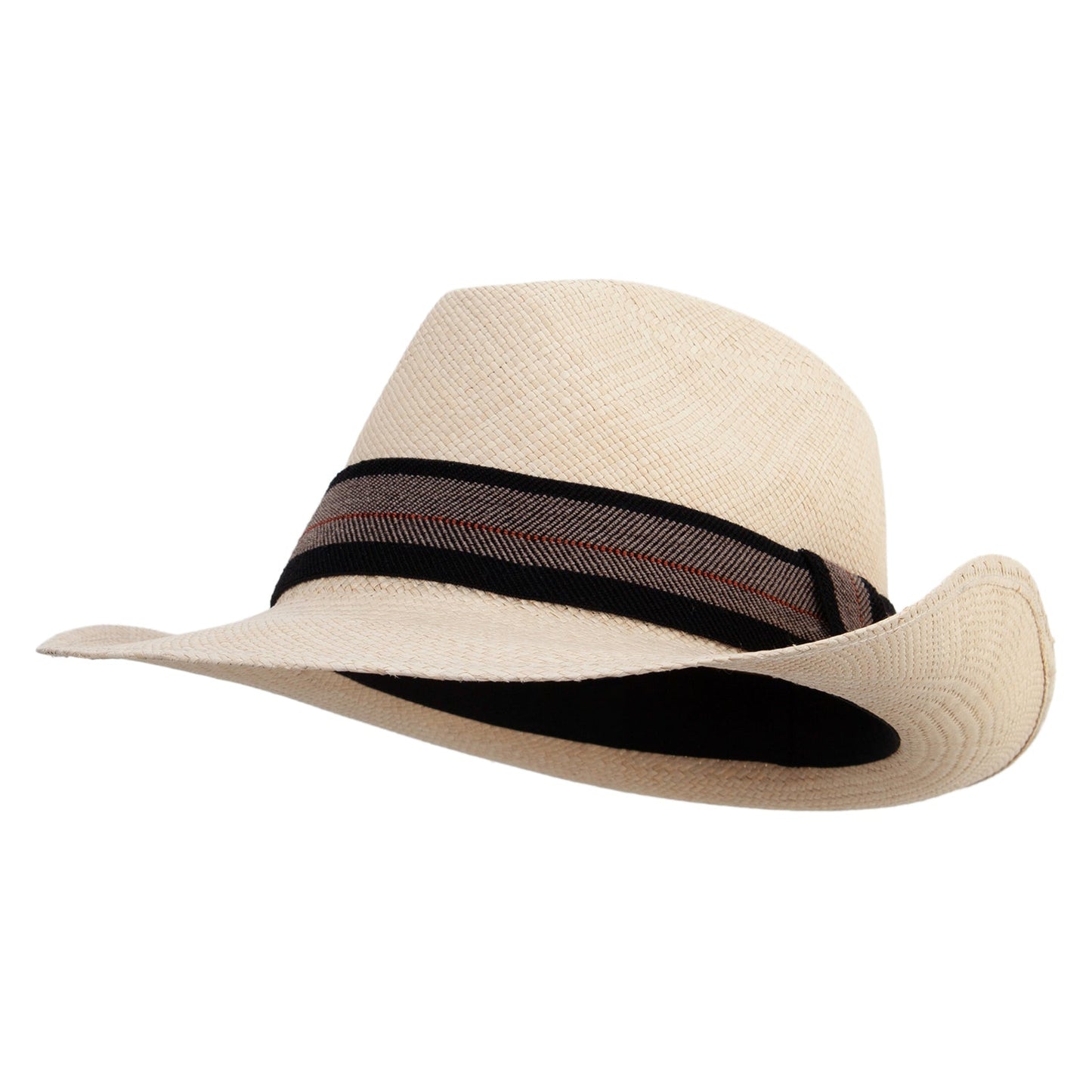 Men's Natural Panama Fedora Hat
