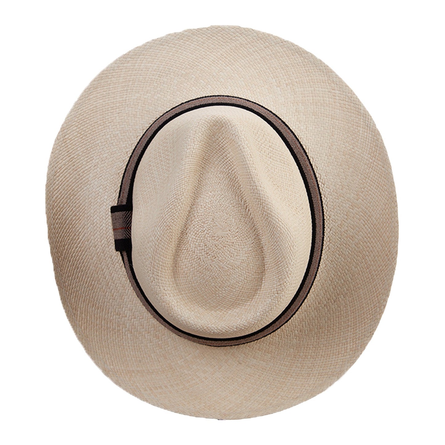Men's Natural Panama Fedora Hat