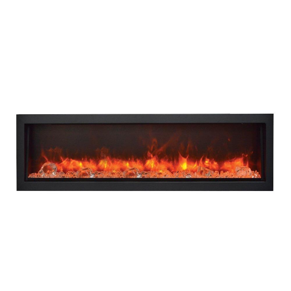 Amantii Panorama DEEP 60-Inch Built-in Indoor/Outdoor Smart Electric Fireplace (BI-60-DEEP)