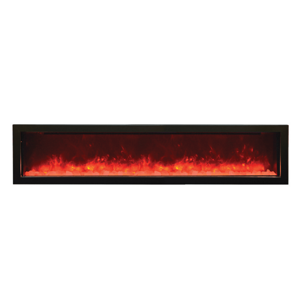 Amantii Panorama SLIM 72-Inch Built-in Indoor/Outdoor Smart Electric Fireplace (BI-72-SLIM)