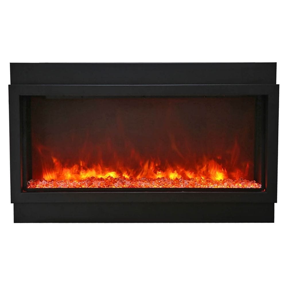 Amantii Panorama DEEP Lumina 40-Inch Built-in Indoor/Outdoor Smart Electric Fireplace (BI-40-DEEP-OD-LUMINA)