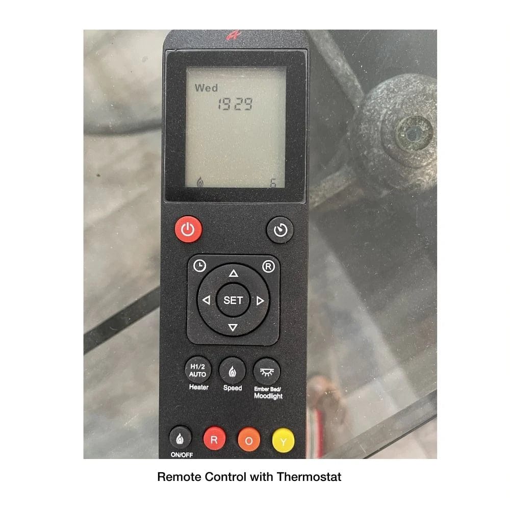 Amantii Panorama SLIM 88-Inch Built-in Indoor /Outdoor Smart Electric Fireplace (BI-88-SLIM)