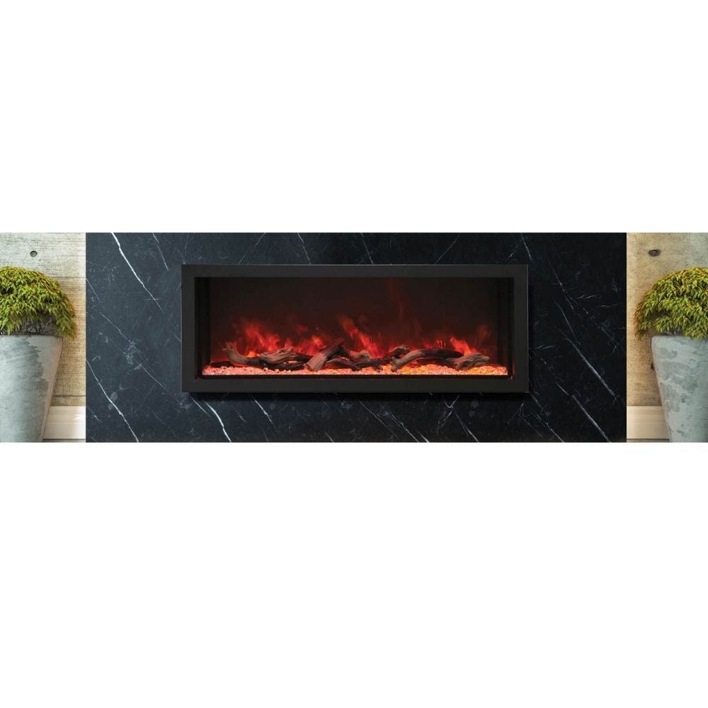 Amantii Panorama XT Lumina 50-Inch Indoor/Outdoor Smart Electric Fireplace (BI-50-DEEP-XT-LUMINA)