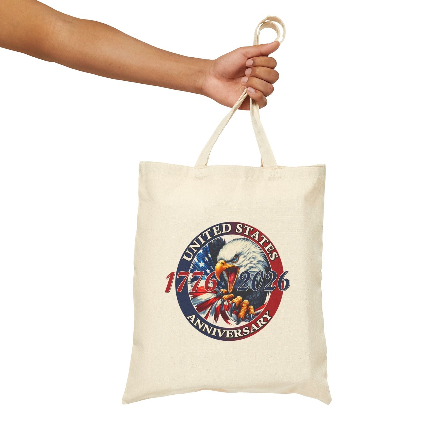 America 250th Anniversary Patriotic Tote Bag – 1776–2026 Edition