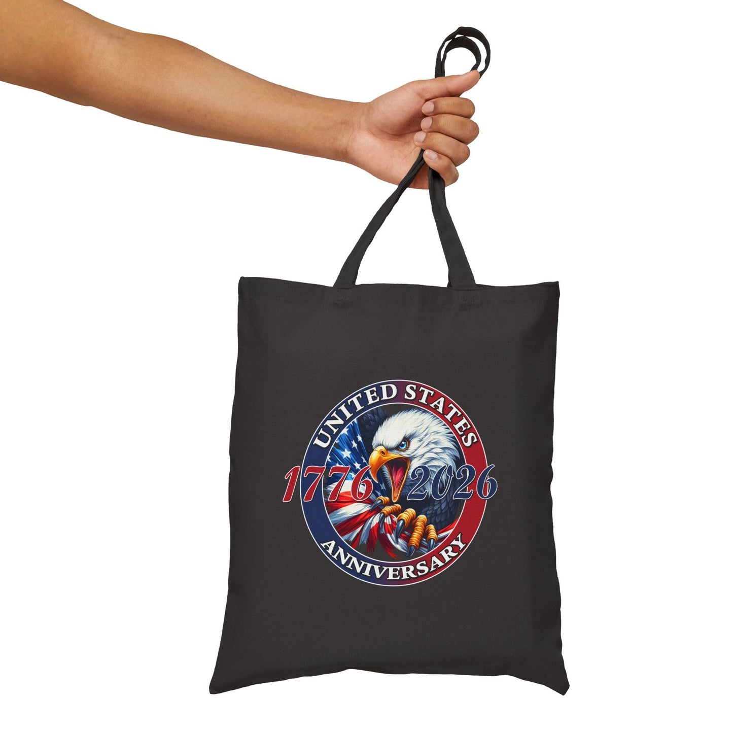 America 250th Anniversary Patriotic Tote Bag – 1776–2026 Edition