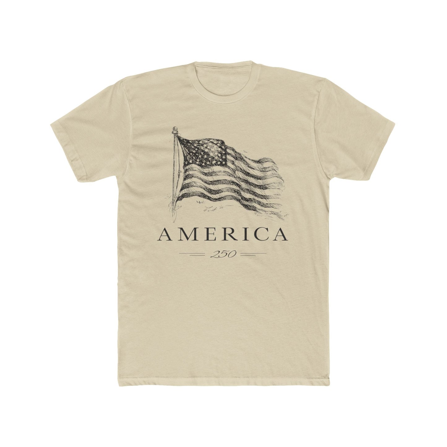 America's 250th Anniversary Vintage Flag T‑Shirt (Patriotic USA Edition)