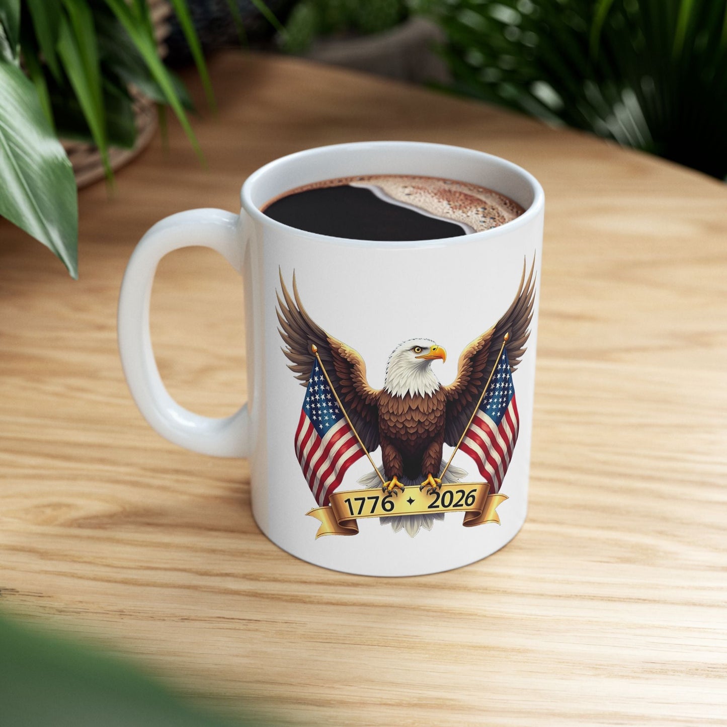 America’s 250th Anniversary “Wings of Freedom” Mug – 1776–2026 Edition