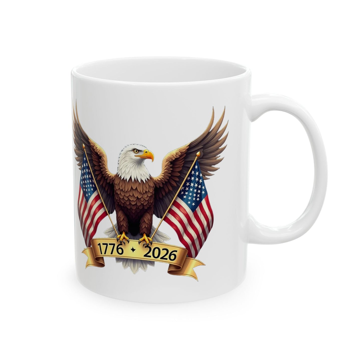 America’s 250th Anniversary “Wings of Freedom” Mug – 1776–2026 Edition