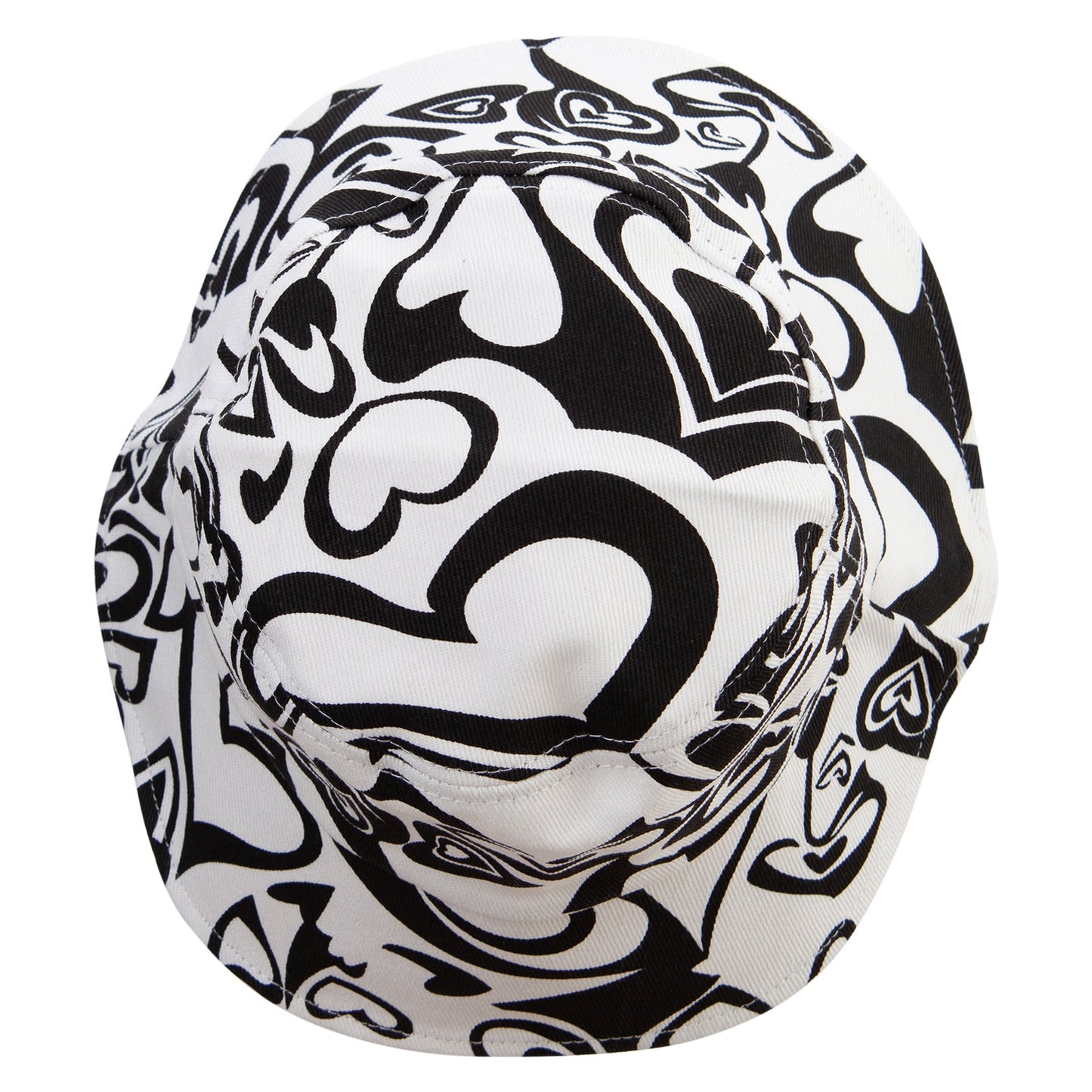 Women's Heart Design Bucket Hat