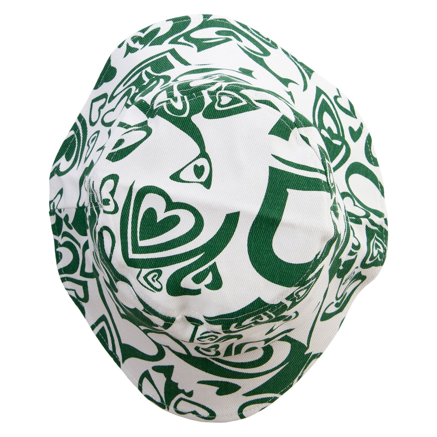 Women's Heart Design Bucket Hat