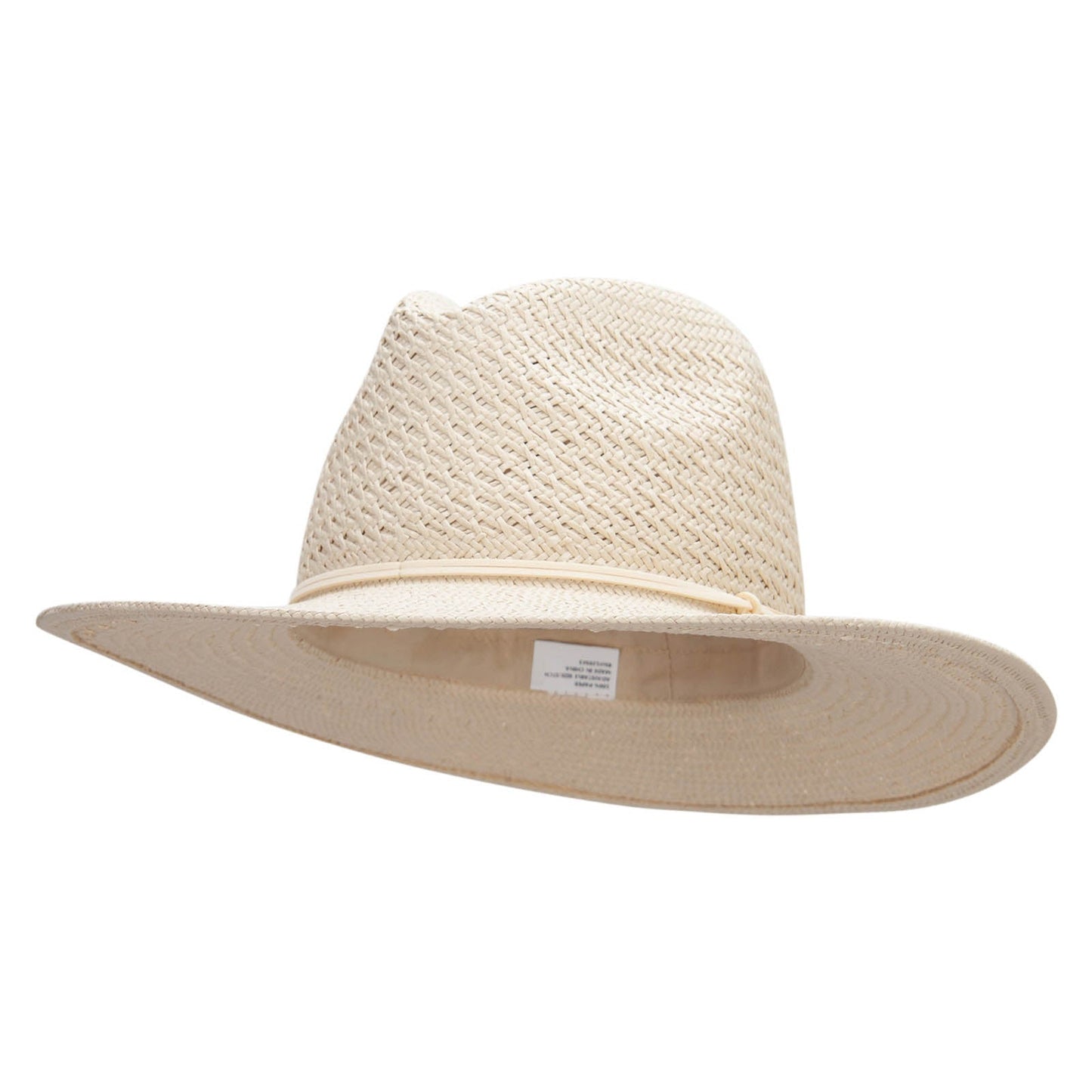 Women's Woven Cross Hatch Design Hat