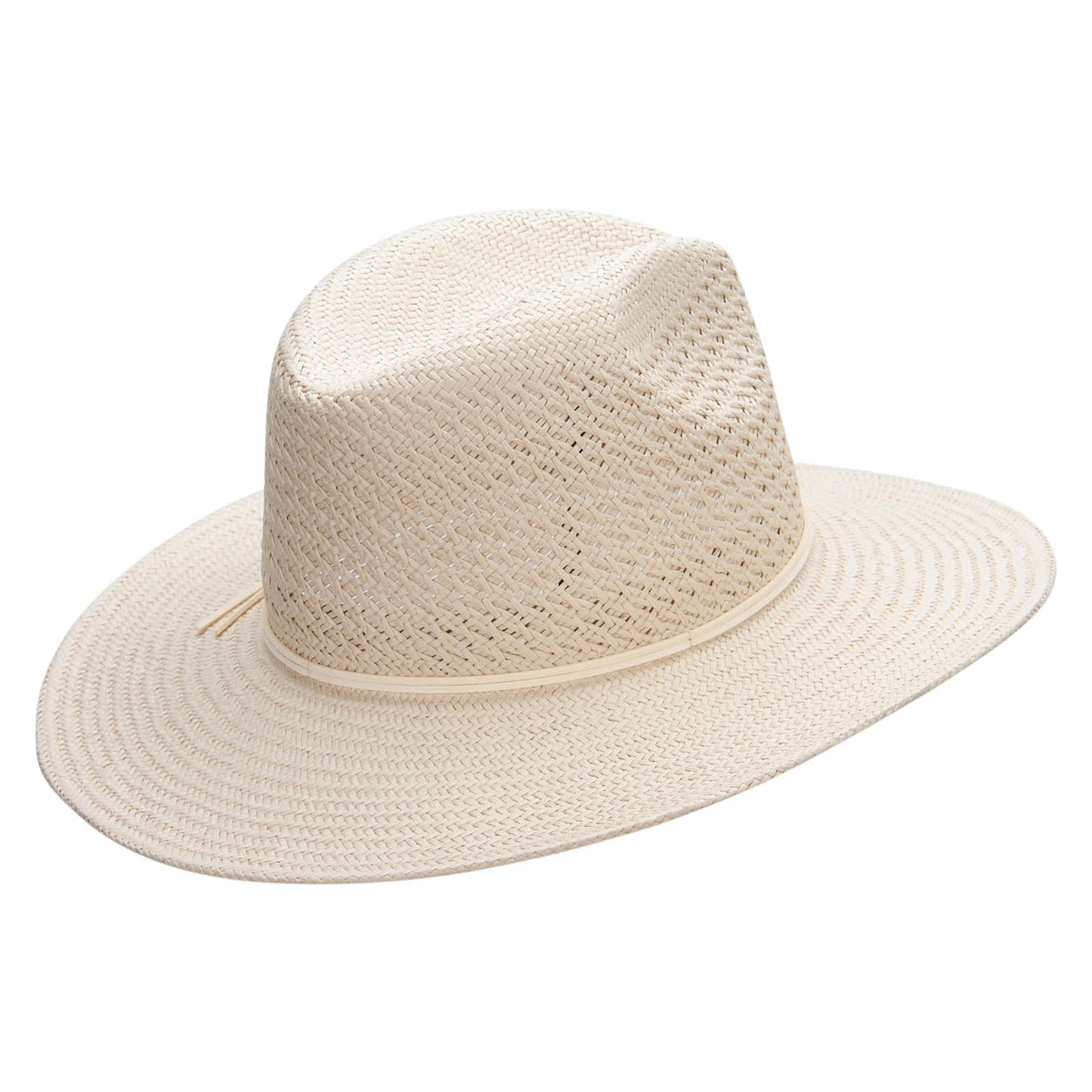 Women's Woven Cross Hatch Design Hat