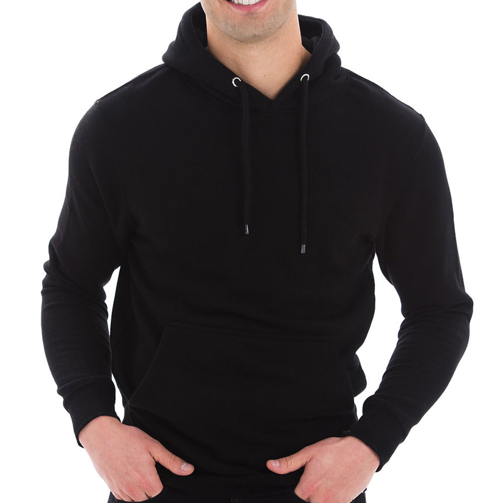 Unisex Lane Seven Ring Spun Cotton Premium 3-End Fleece Pullover Hoodie Sweatshirt