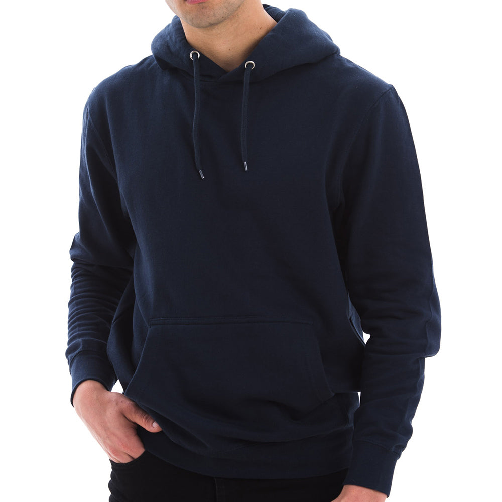 Unisex Lane Seven Ring Spun Cotton Premium 3-End Fleece Pullover Hoodie Sweatshirt