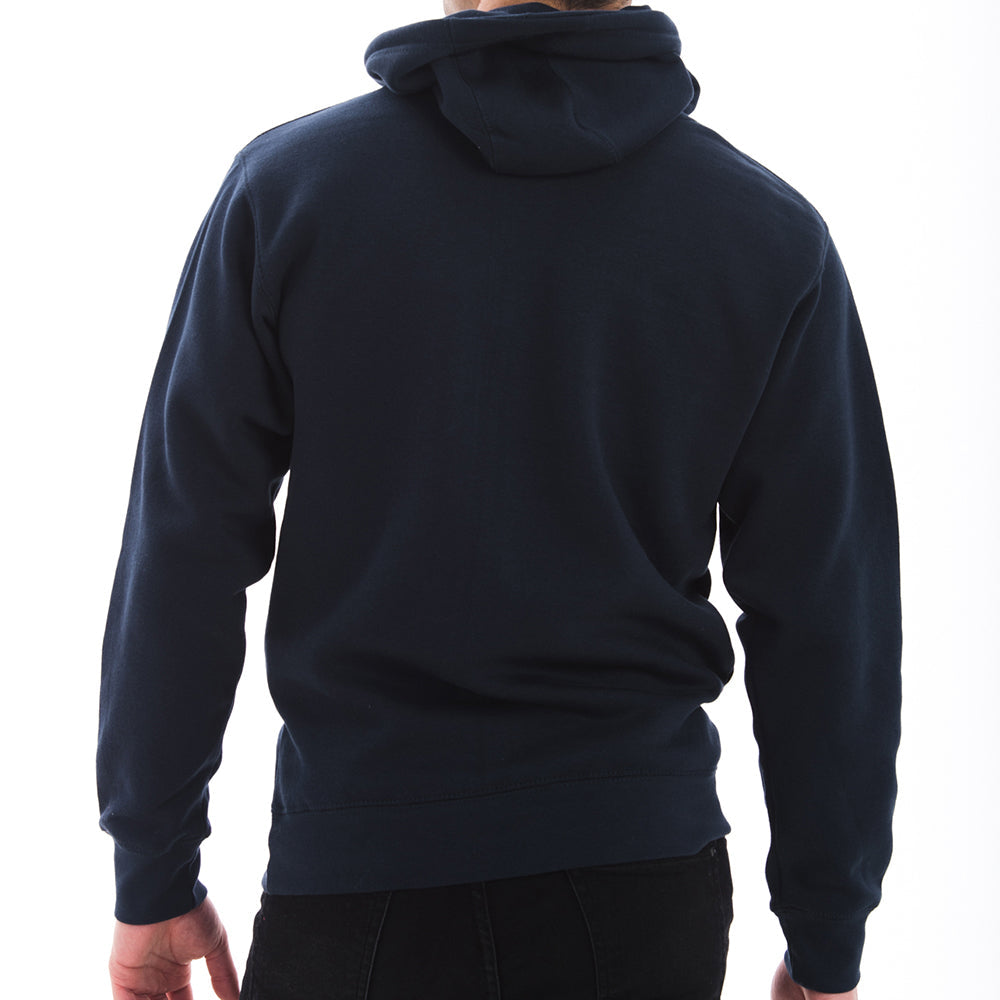 Unisex Lane Seven Ring Spun Cotton Premium 3-End Fleece Pullover Hoodie Sweatshirt