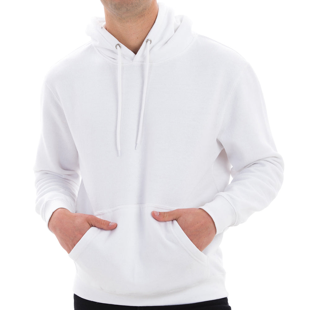 Unisex Lane Seven Ring Spun Cotton Premium 3-End Fleece Pullover Hoodie Sweatshirt