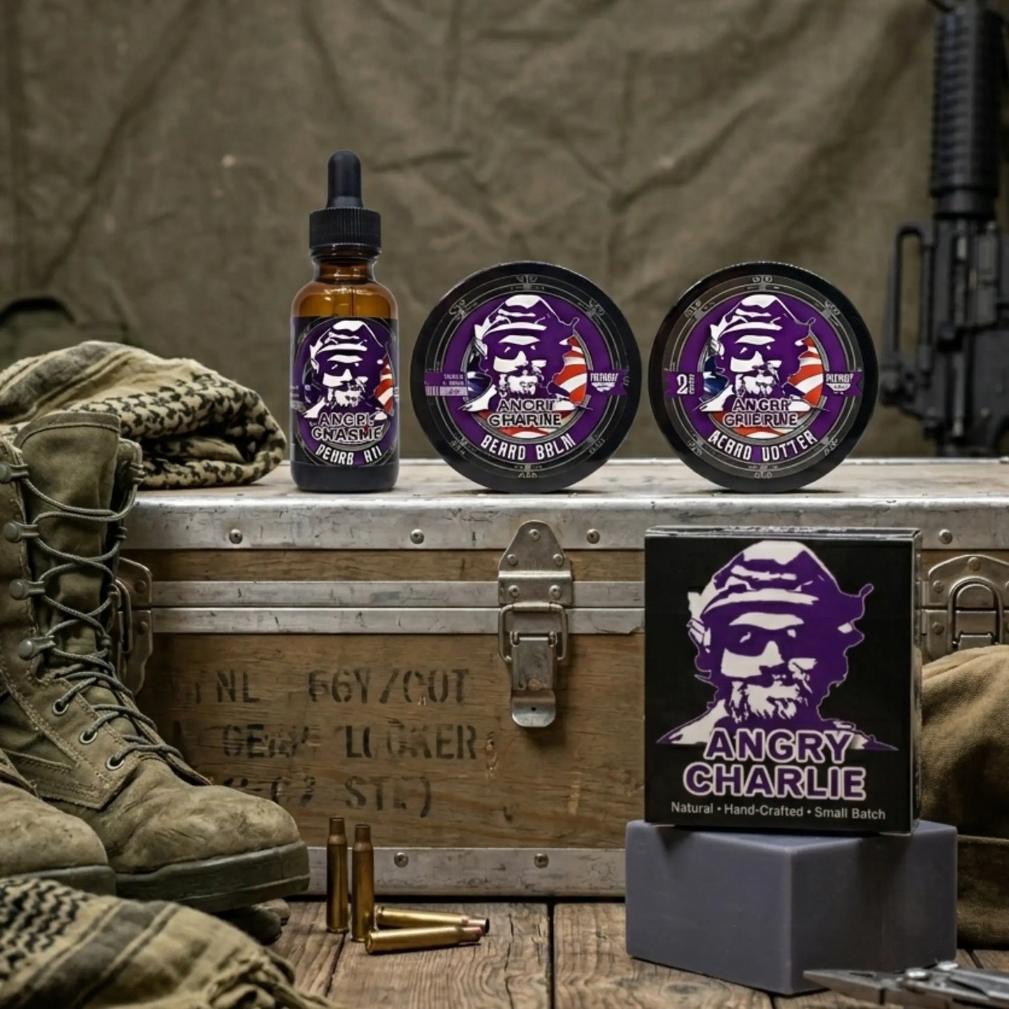 Angry Charlie Beard Oil 1oz