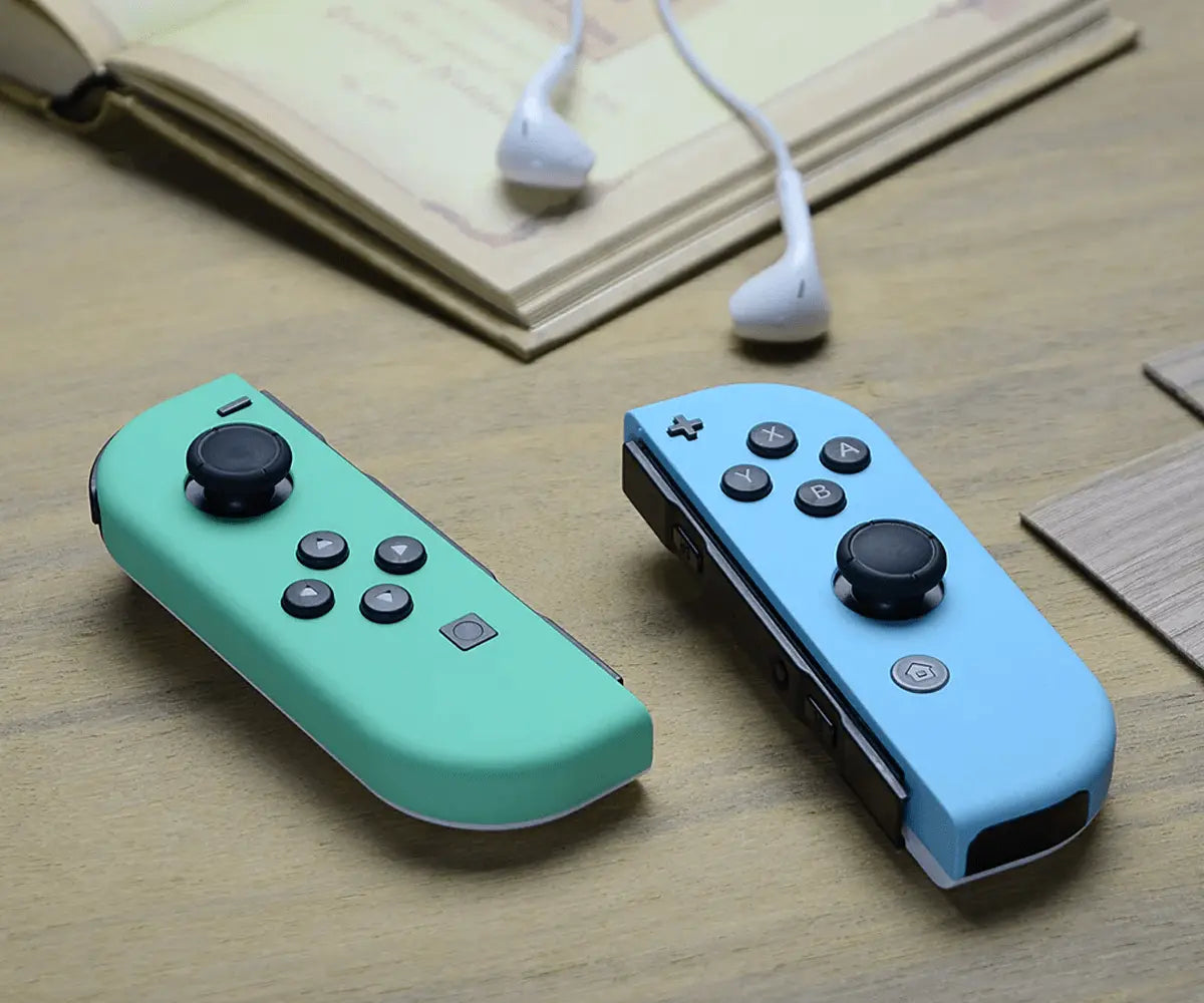 MODDEDZONE ANIMAL CROSSING NINTENDO JOY-CON CUSTOM CONTROLLERS