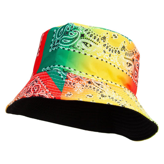 Women's Paisley Bucket Hat
