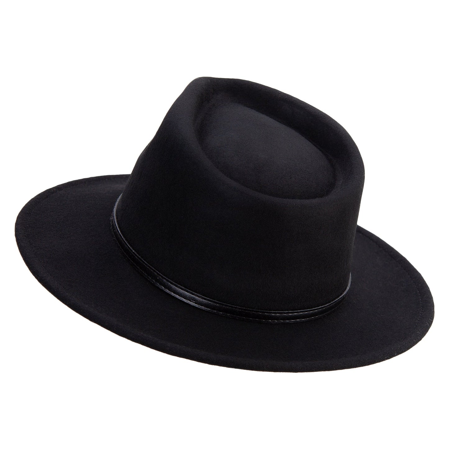 Women's Sewn Band 3" Brim Fedora