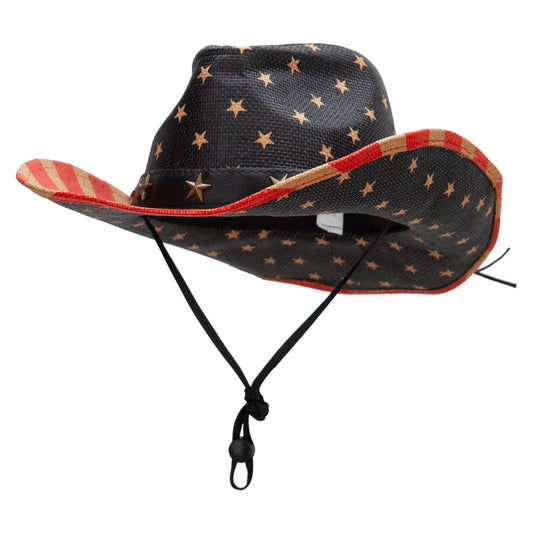 Women's American Flag Cowboy Hat
