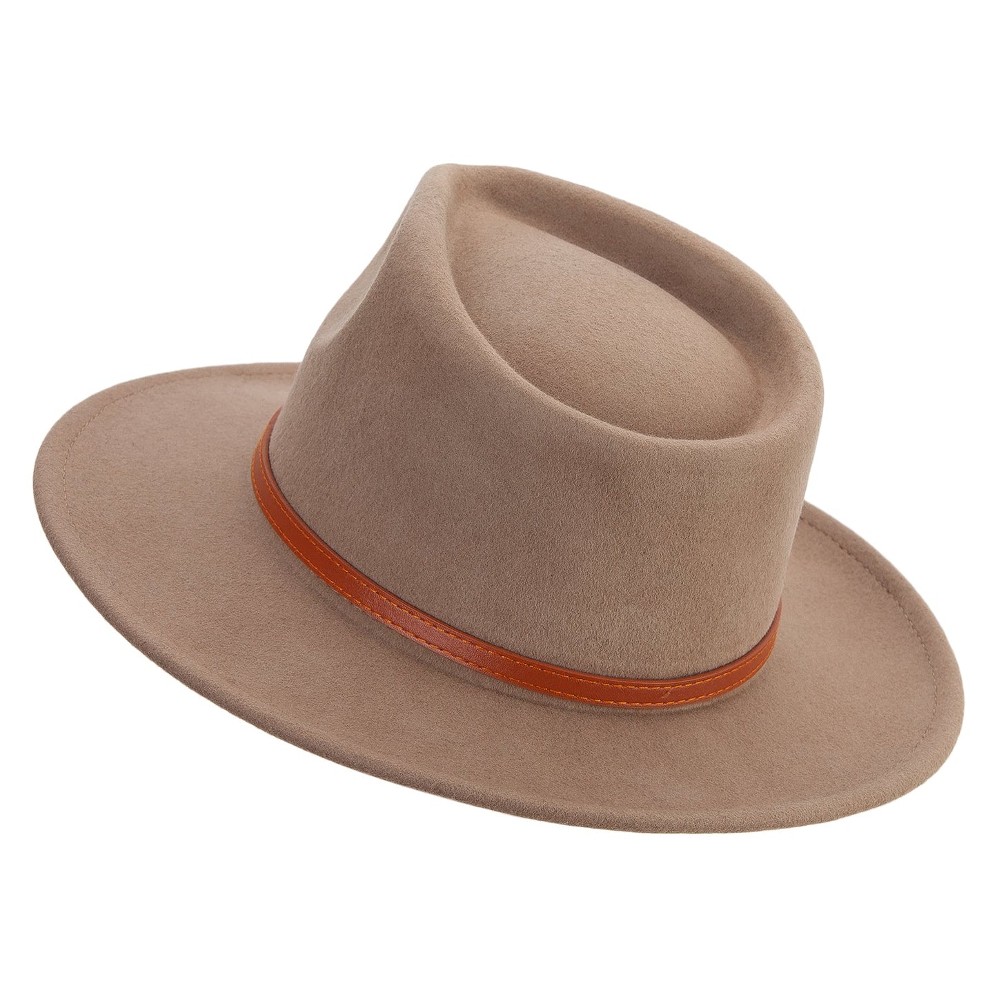 Women's Sewn Band 3" Brim Fedora