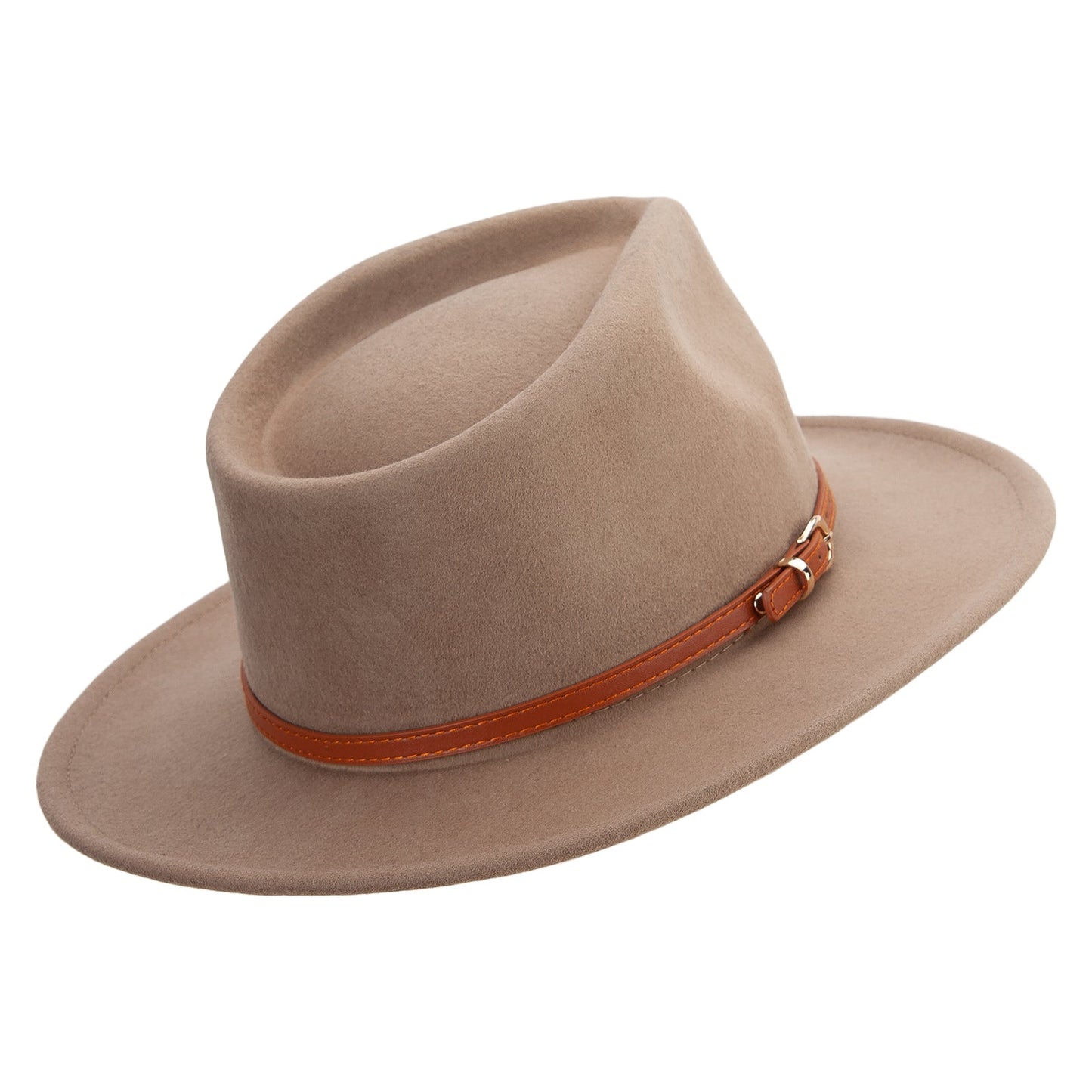 Women's Sewn Band 3" Brim Fedora