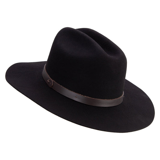 Women's Flat Brim Cowboy Hat