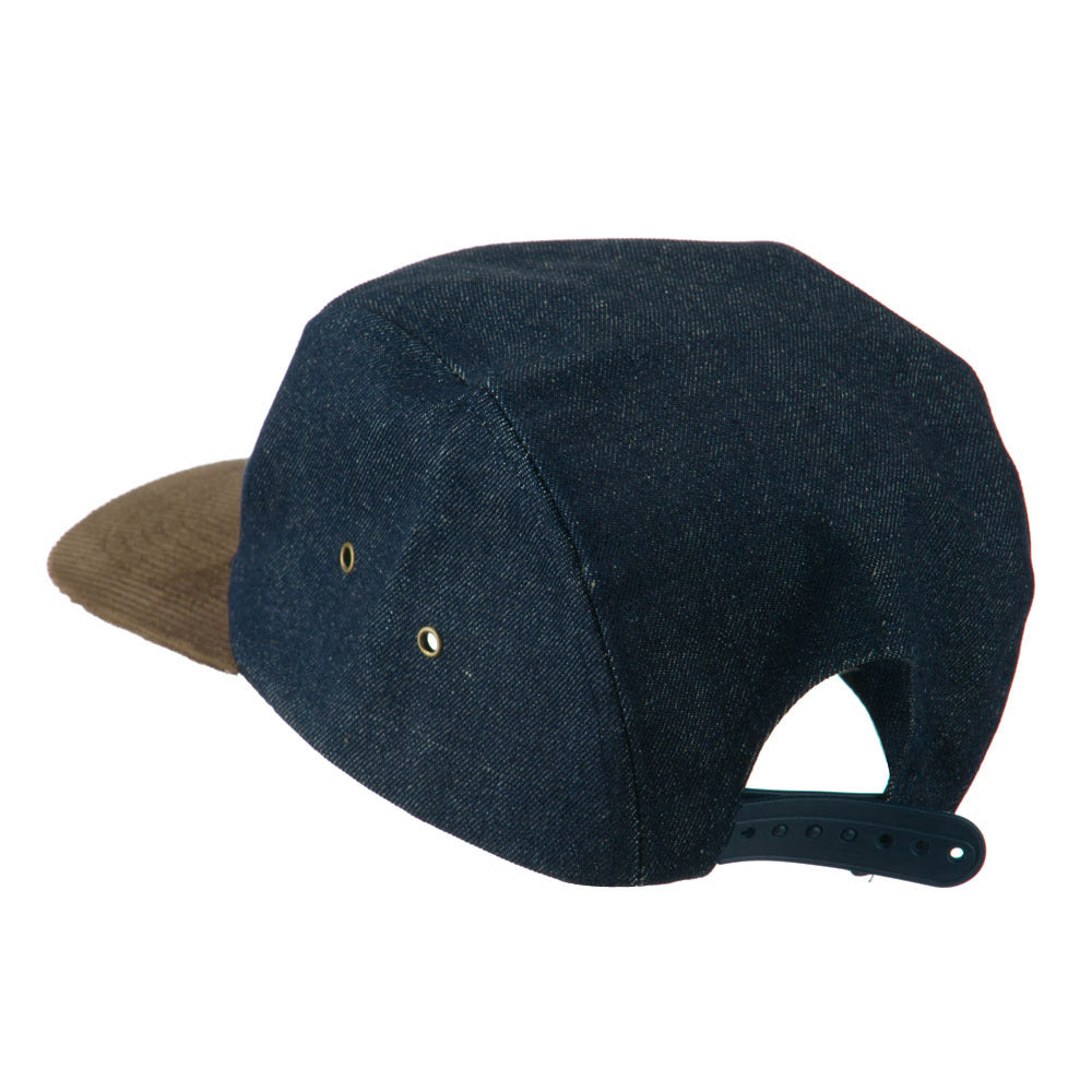 Adjustable 4 Panel Baseball Cap