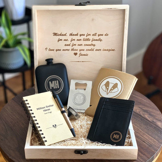 Appreciation Gift Box // Circle Black #1