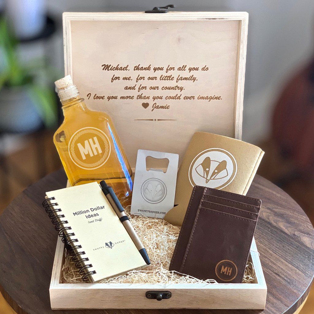 Appreciation Gift Box // Circle Rustic #1