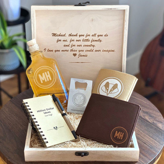 Appreciation Gift Box // Circle Rustic #2
