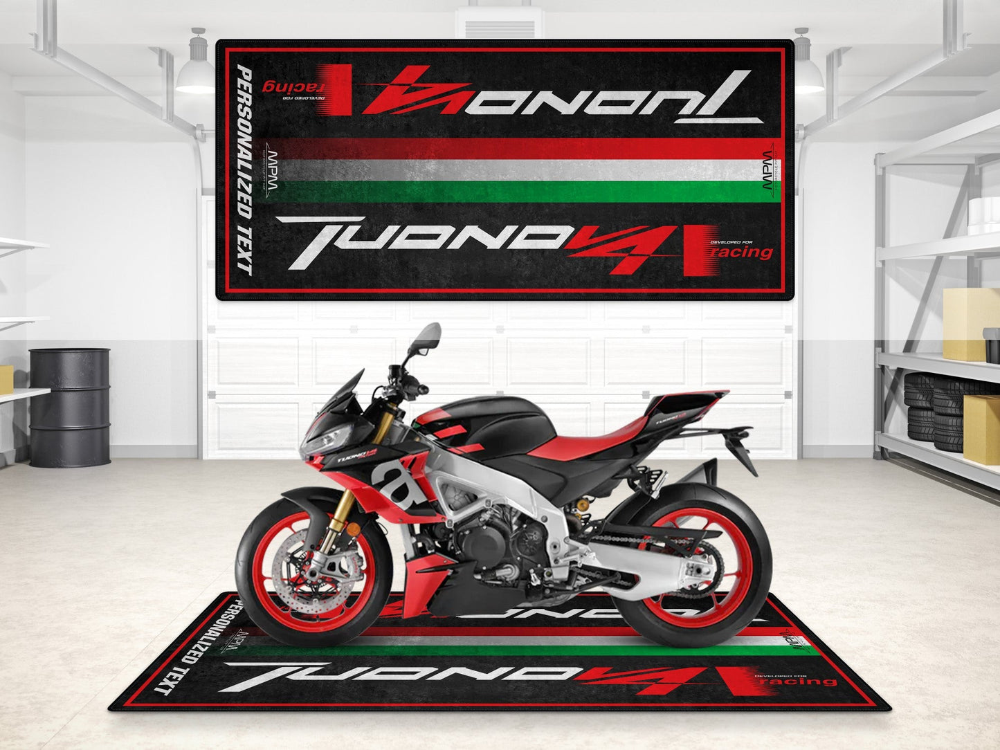 MPM Motorcycle Mat for Aprilia Tuono V4 - MM7253