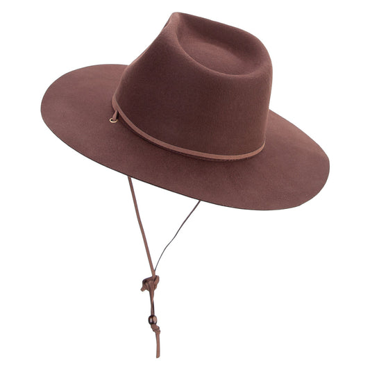 Unisex 3" Stiff Felt 3.25" Brim Fedora