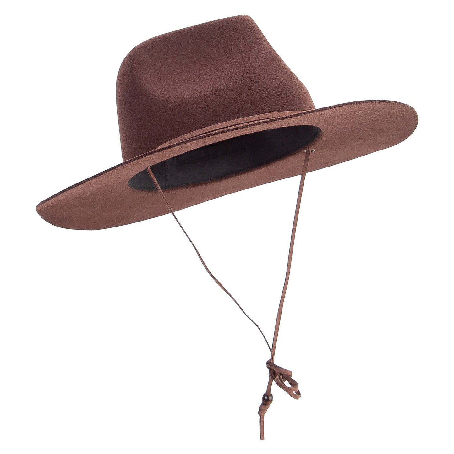 Unisex 3" Stiff Felt 3.25" Brim Fedora