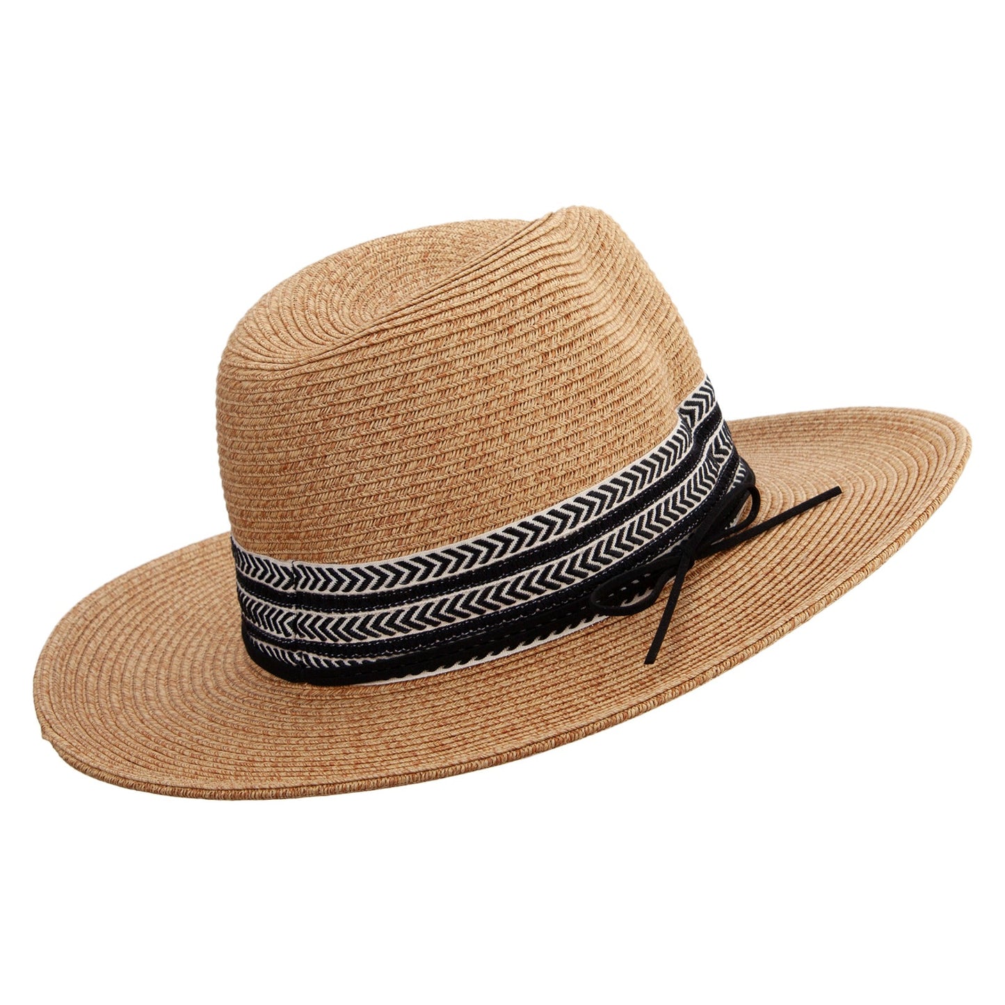 Women's Braided Fedora Hat