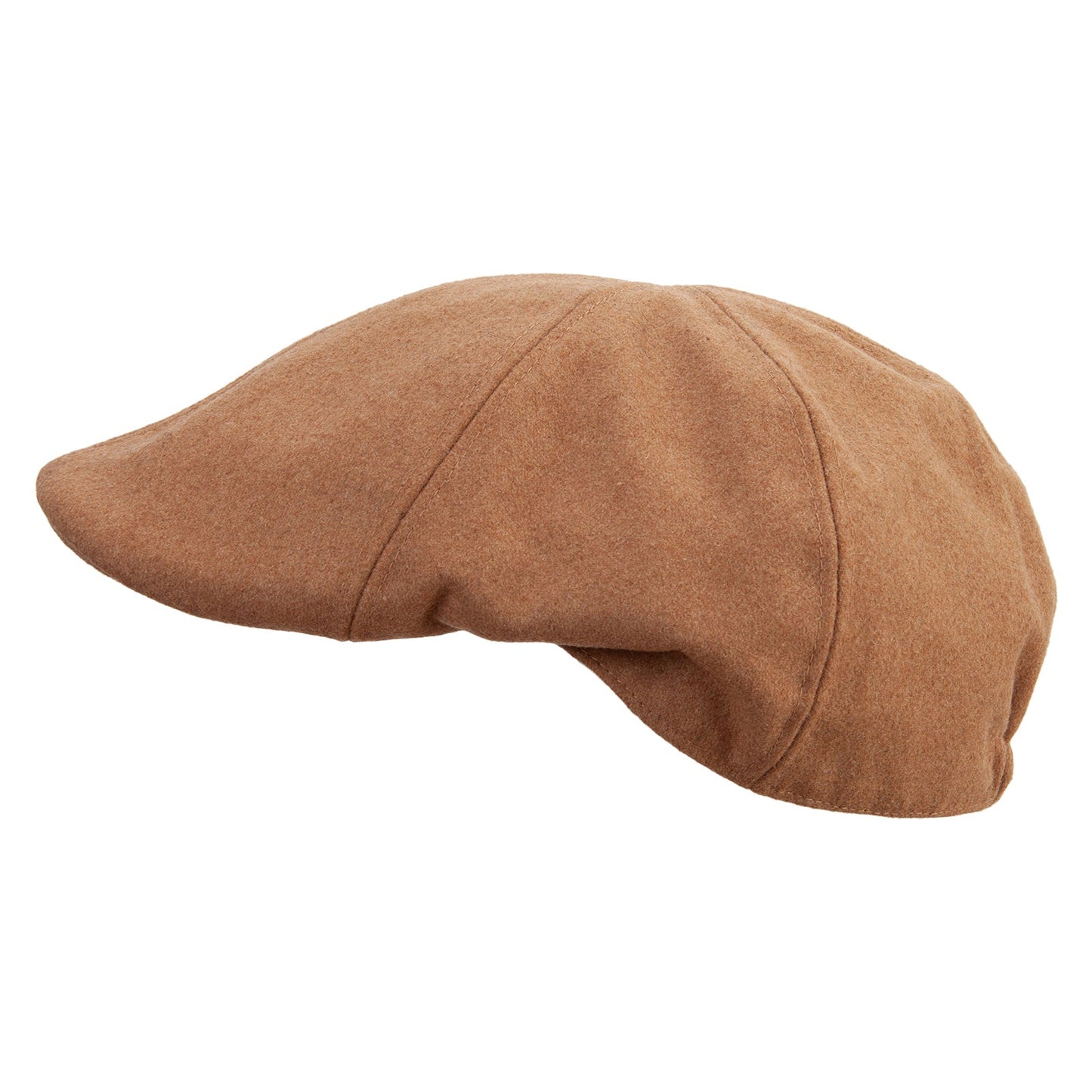 Big Size Woolen Melange Duckbill Ivy Hat
